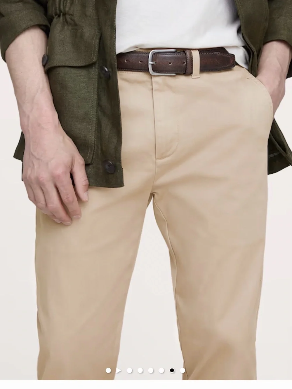 Banana Republic new SLIM LIVED-IN CHINO pants